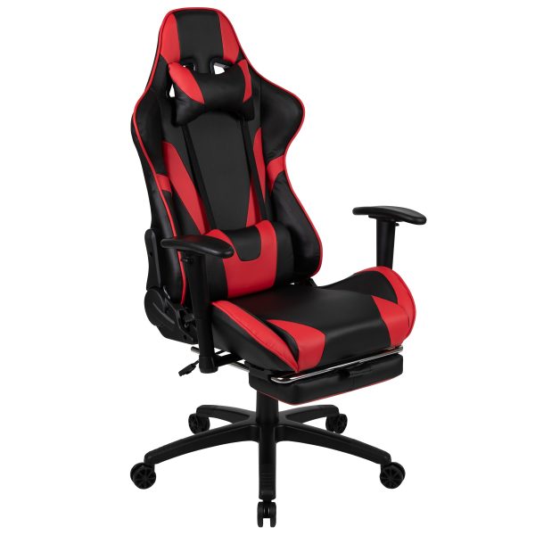 BlackArc Desk Bundle-Gaming Desk, Cup Holder, Headphone Hook and Reclining Chair