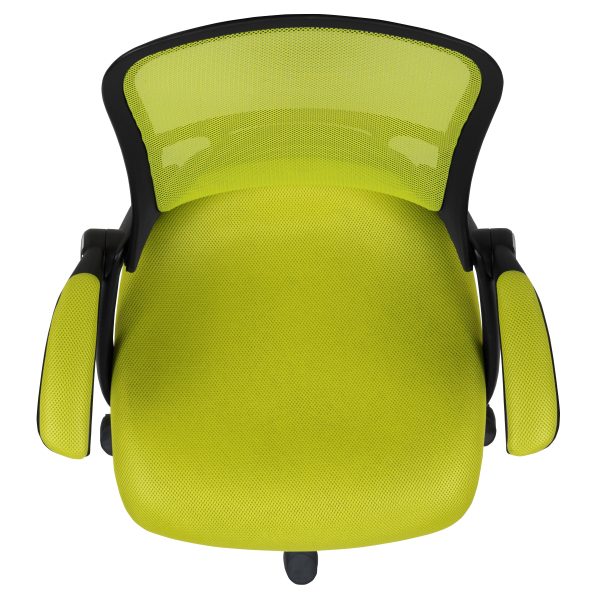 High Back Mesh Ergonomic Office Chair with Flip-up Arms